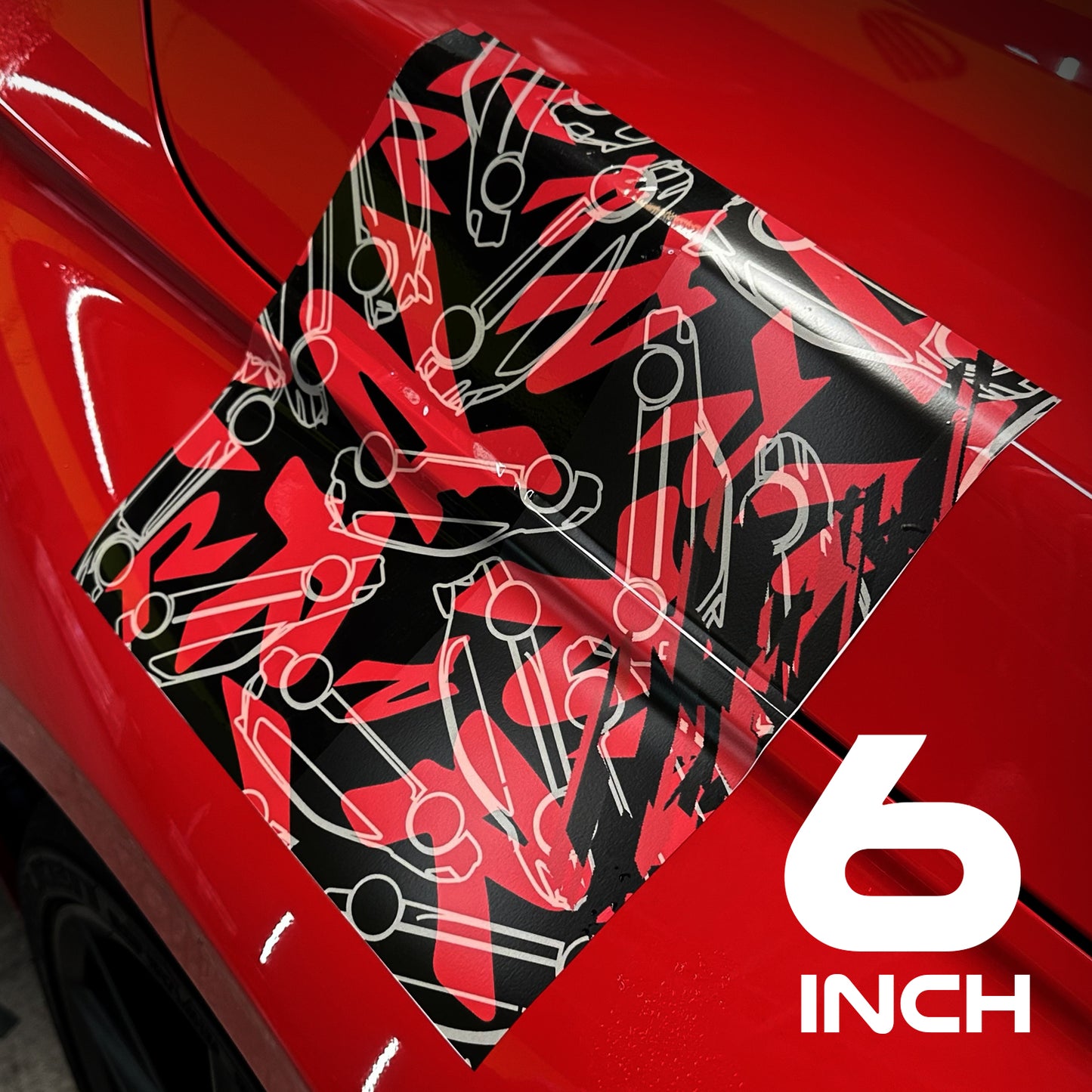 Autocannon x Type R Project:Camo Vehicle CAMO Wrap