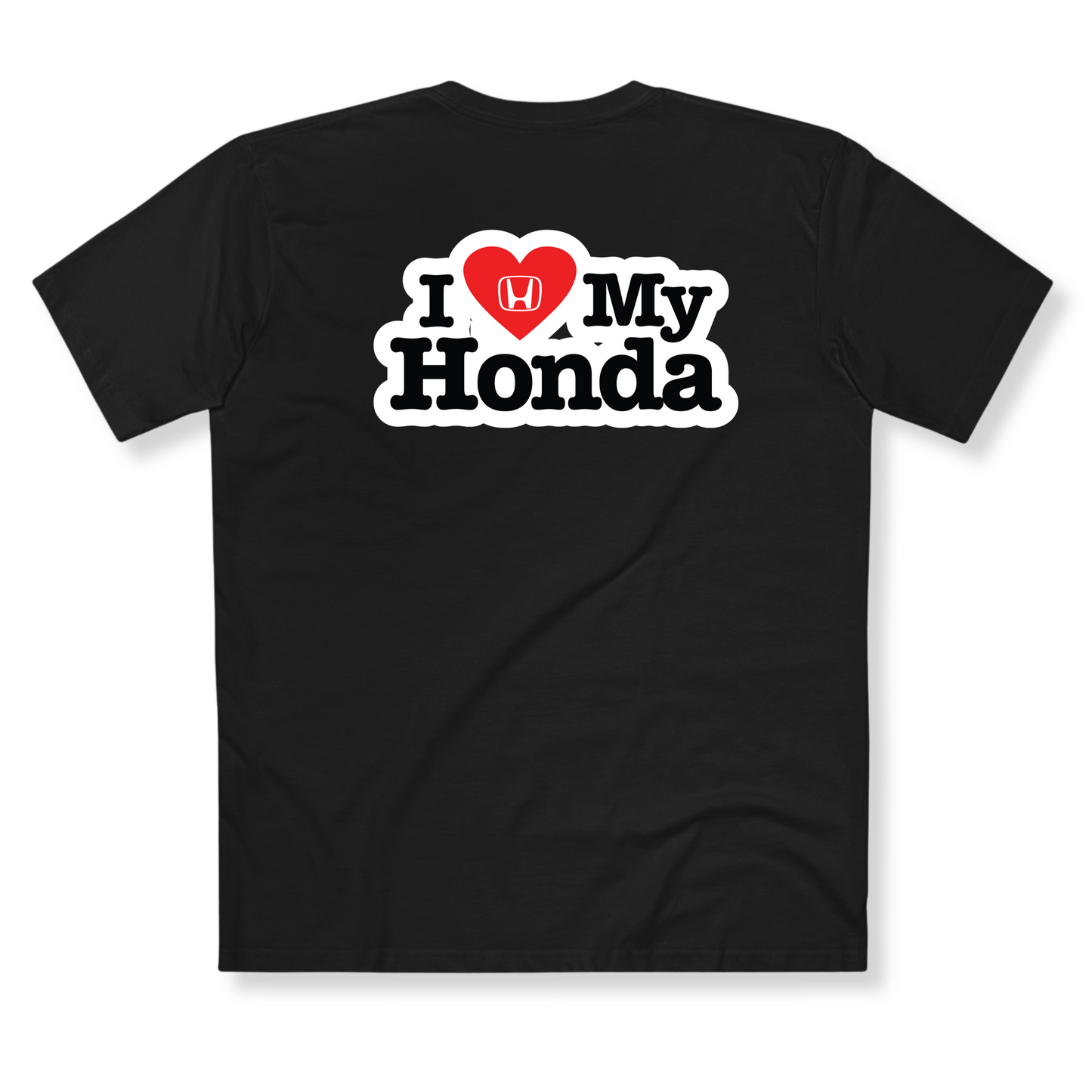 SGR x Honda Hearts Shirt BLACK