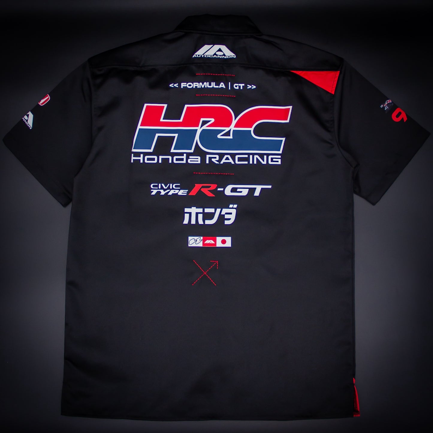 Autocannon x HRC Pit Crew Shirt BLACK SERIES 1