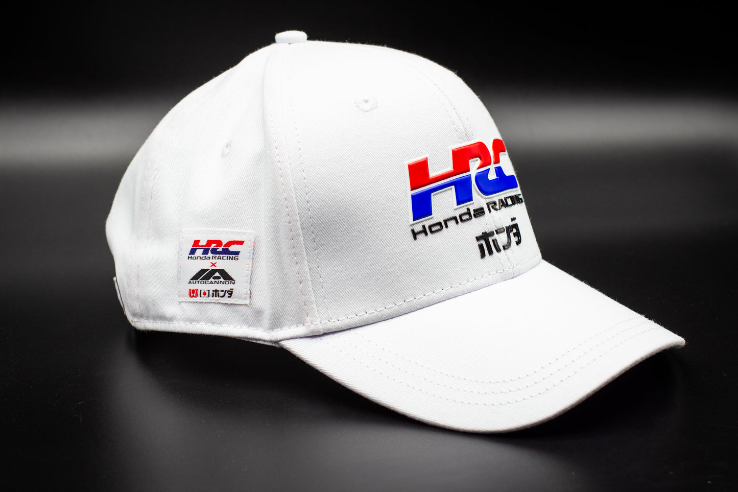 Autocannon x HRC Hat Design V2 Curved Bill White