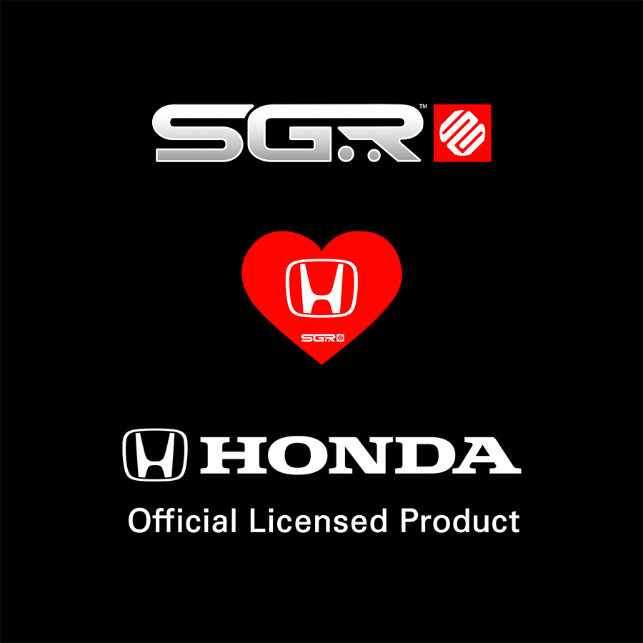 SGR x Honda Hearts Shirt BLACK