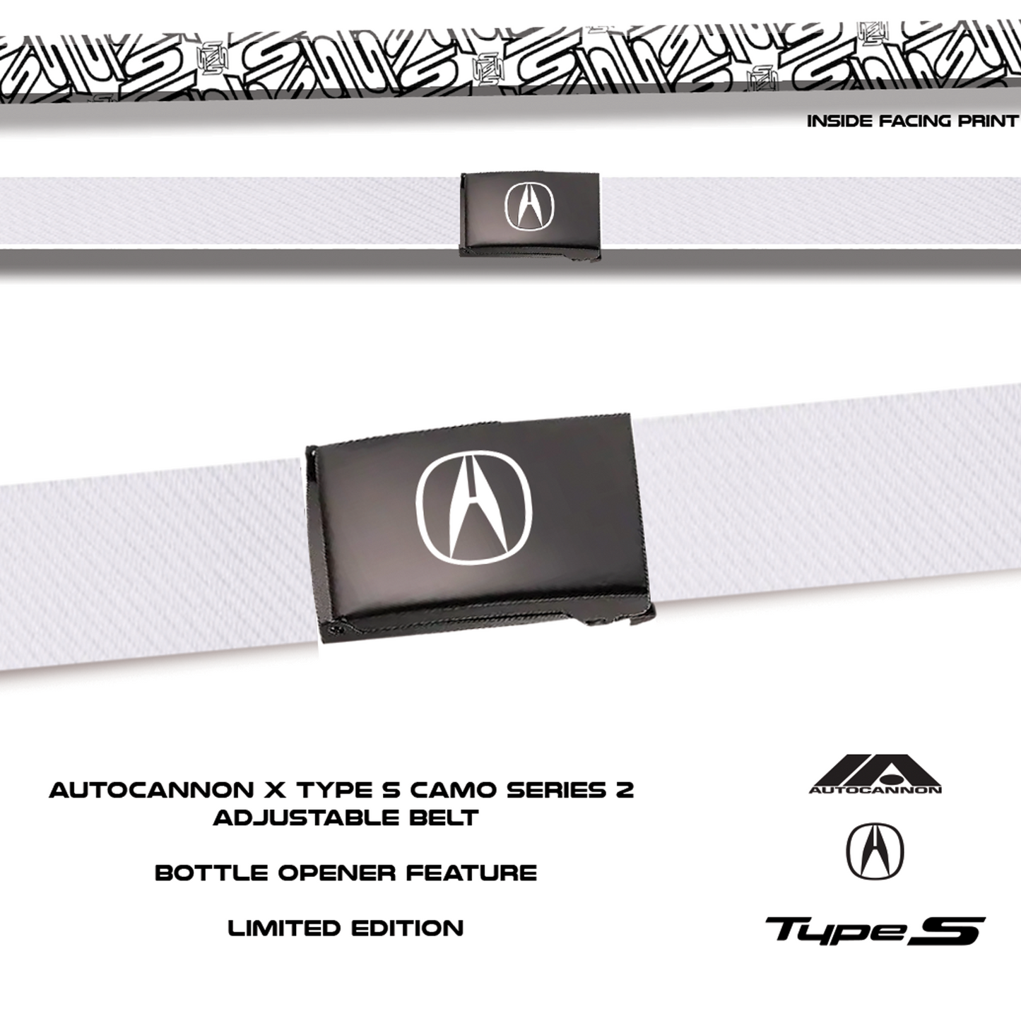 Autocannon x Acura Type S Camo Belt - SERIES 2