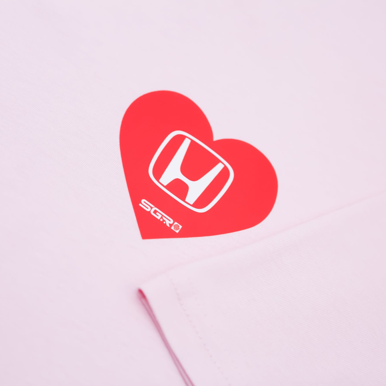 SGR x Honda Hearts Shirt PINK