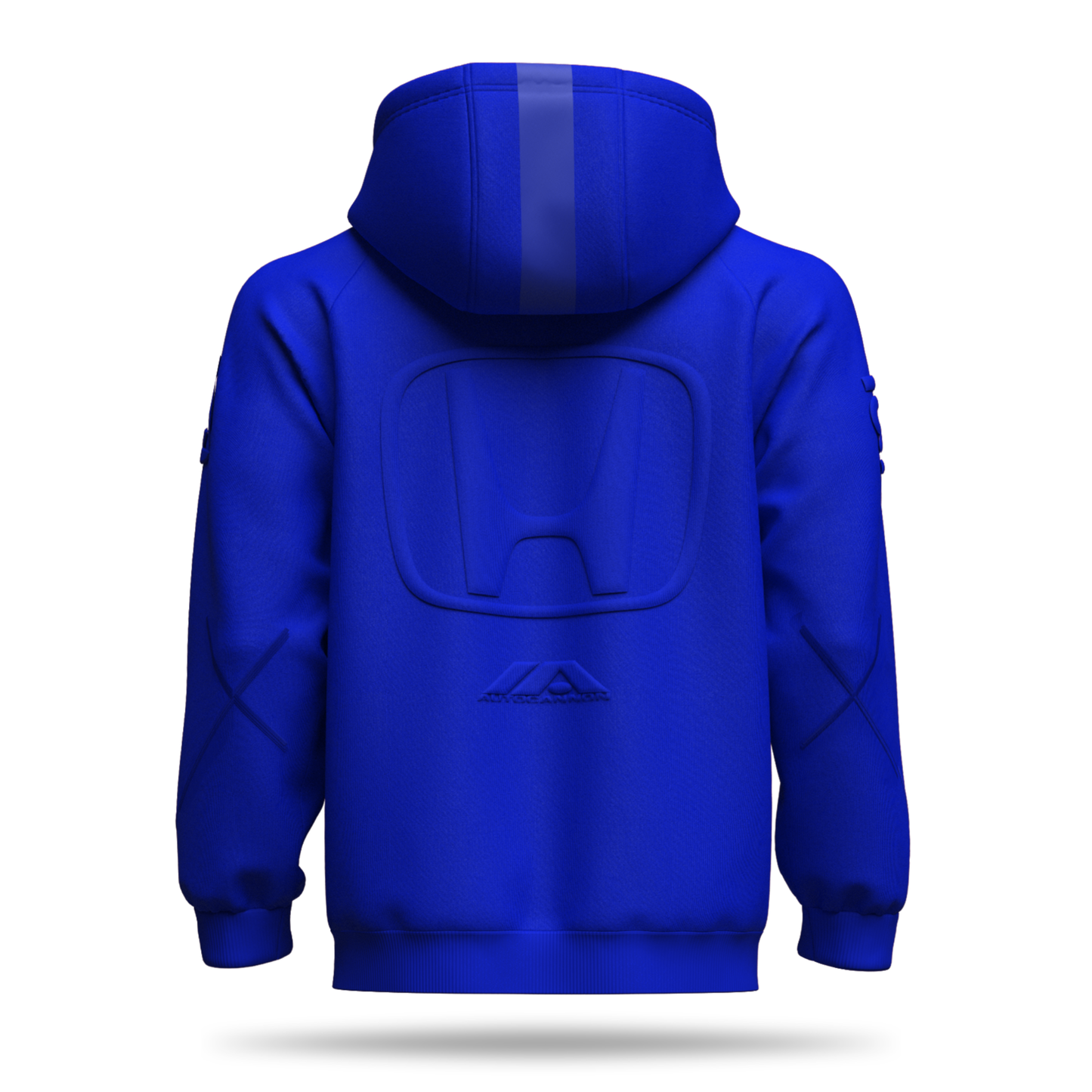 Autocannon x Honda Monochrome Hoodie H Blue