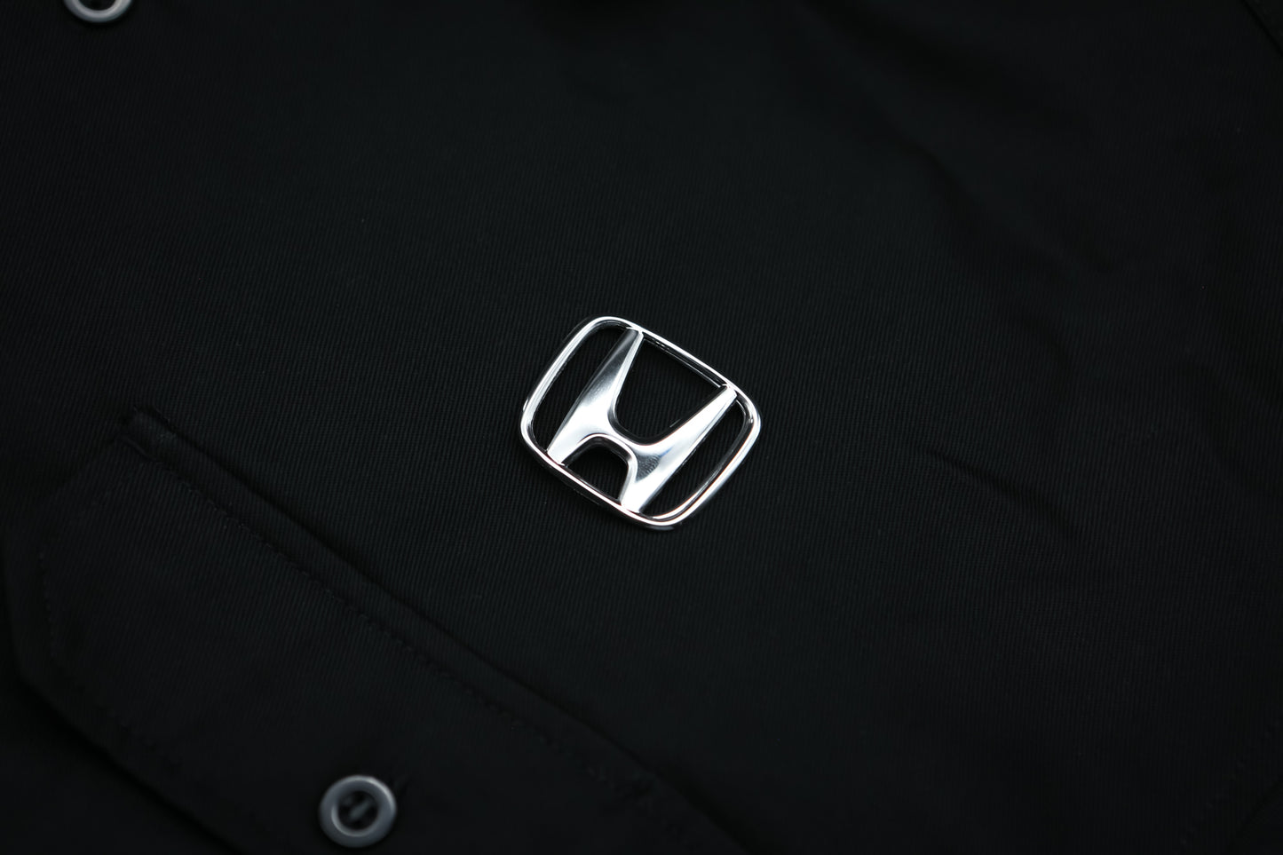 Autocannon x Honda Emblem - Pit Crew Shirt BLACK