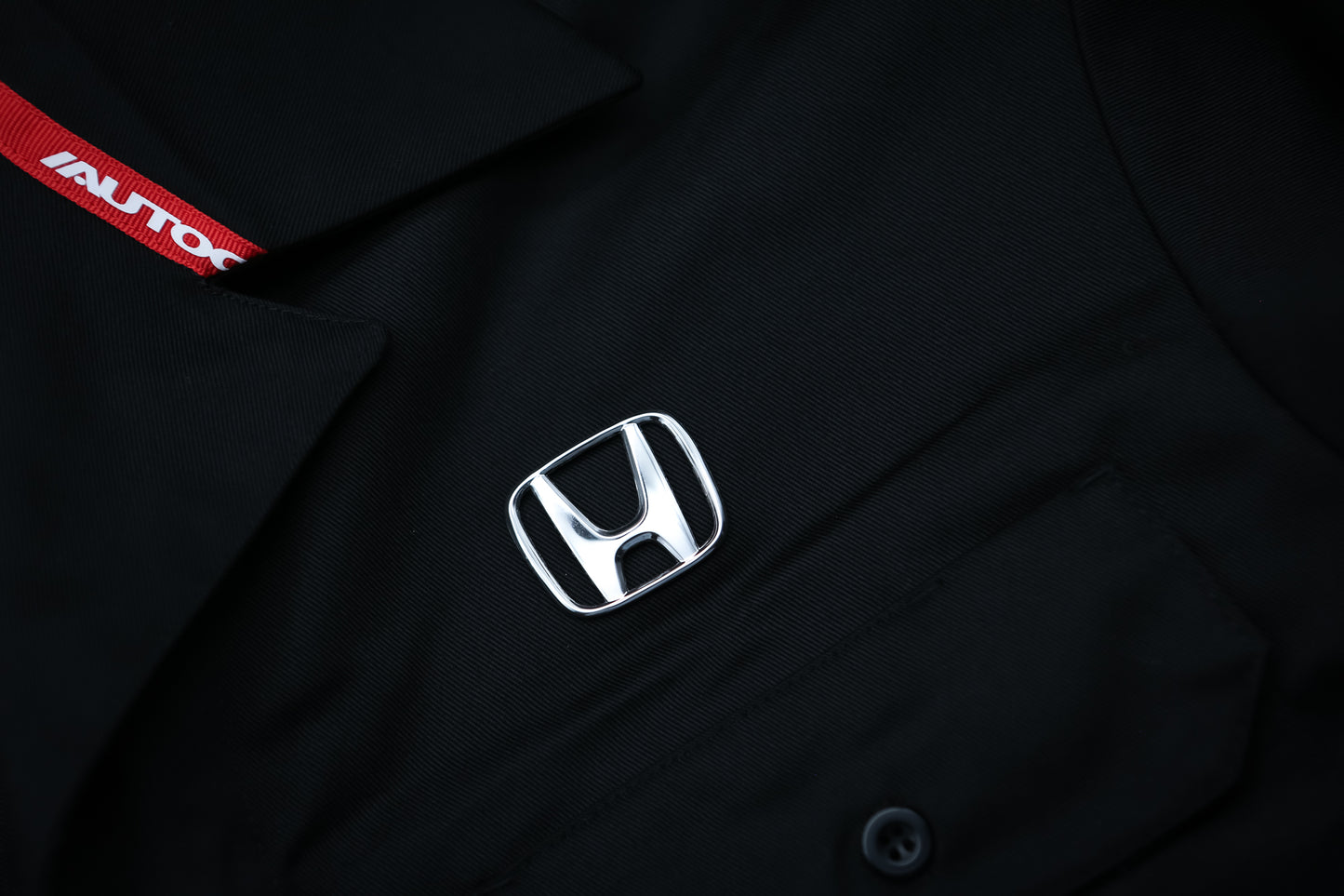 Autocannon x Honda Emblem - Mechanics Coverall BLACK