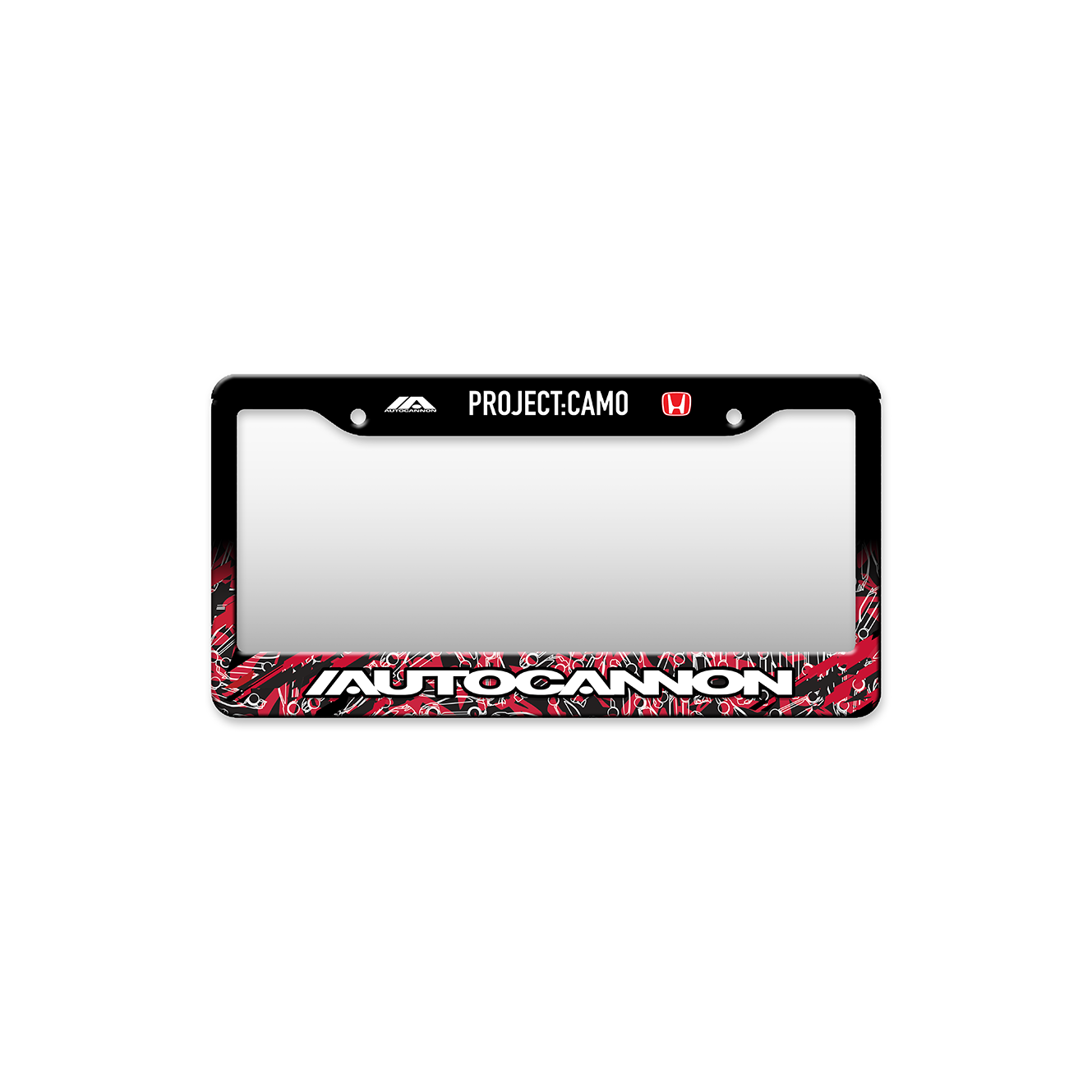 Autocannon x Type R Project:Camo License Plate Frame