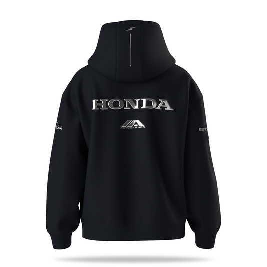 Autocannon x Honda Emblem - Hoodie BLACK