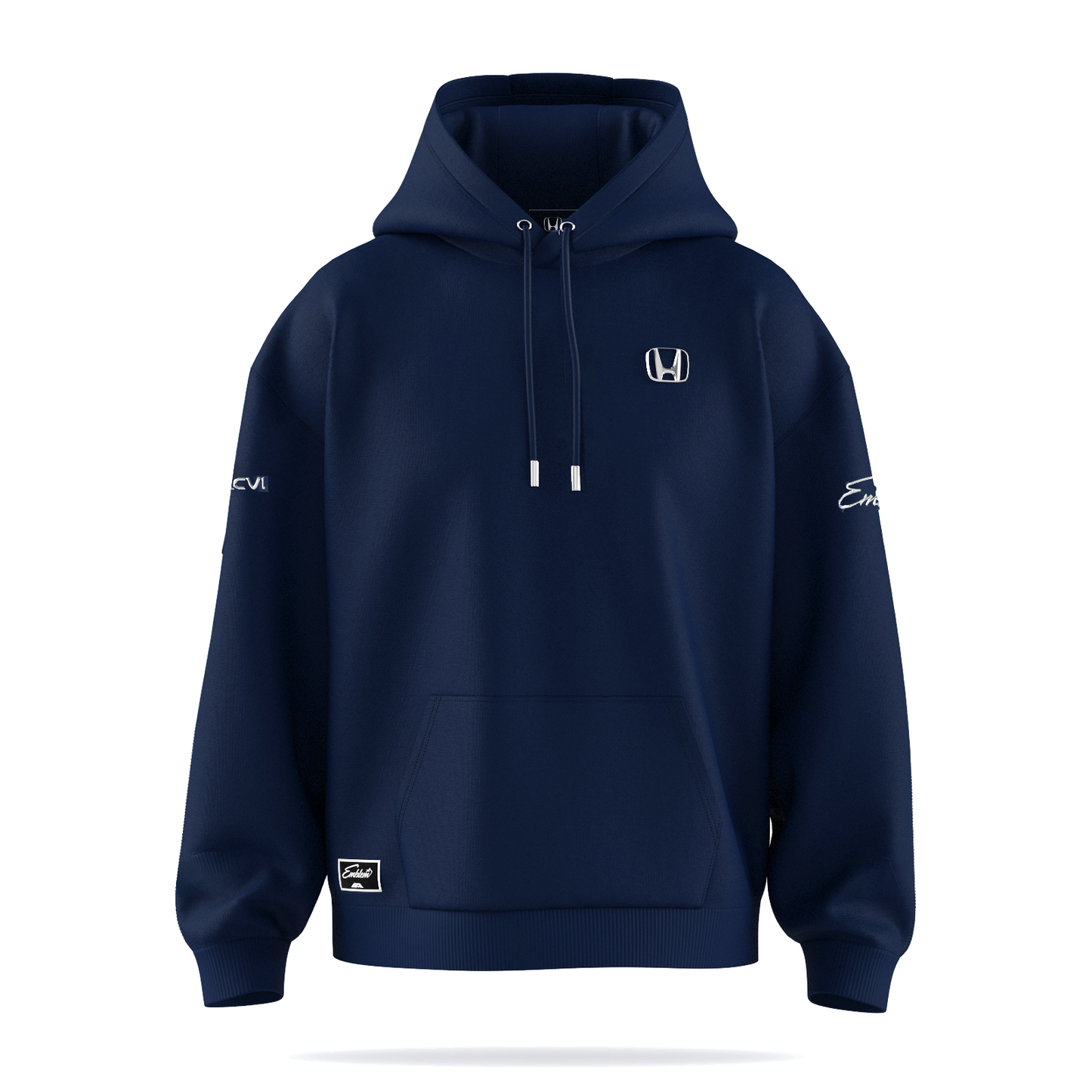 Autocannon x Honda Emblem - Hoodie NAVY
