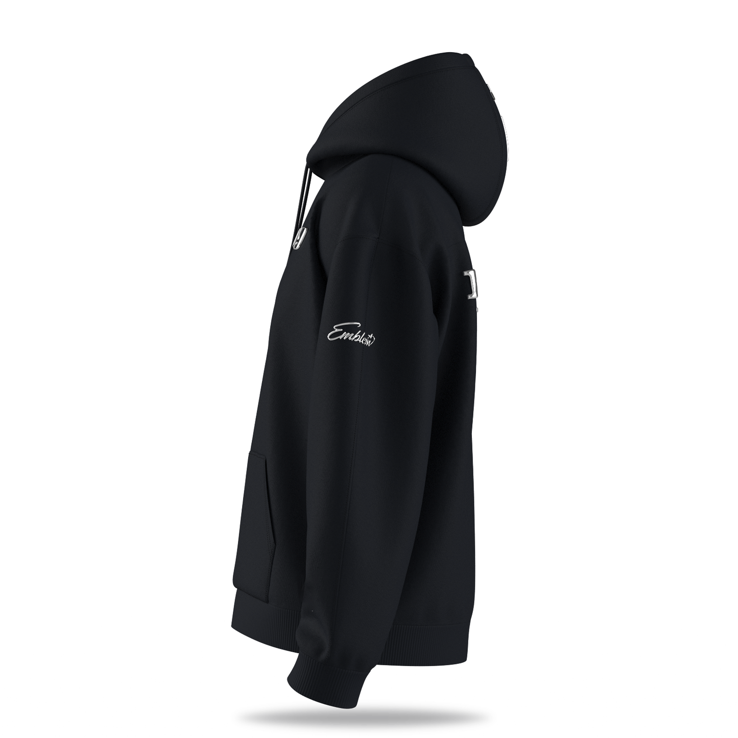 Autocannon x Honda Emblem - Zip Hoodie Jacket BLACK
