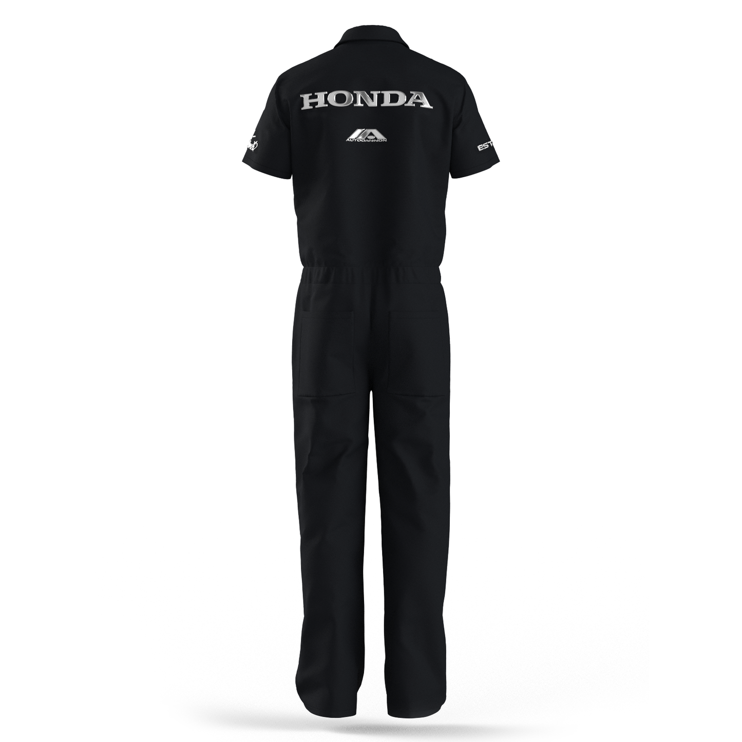 Autocannon x Honda Emblem - Mechanics Coverall BLACK