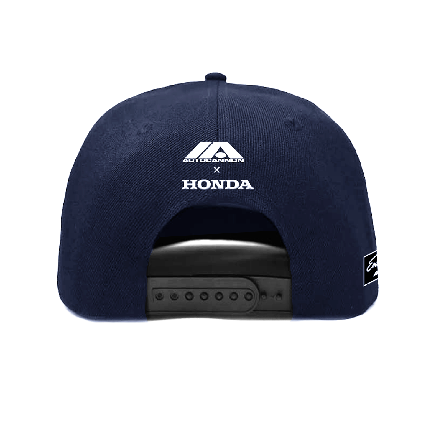 Autocannon x Honda Emblem - Flatbill Hat NAVY