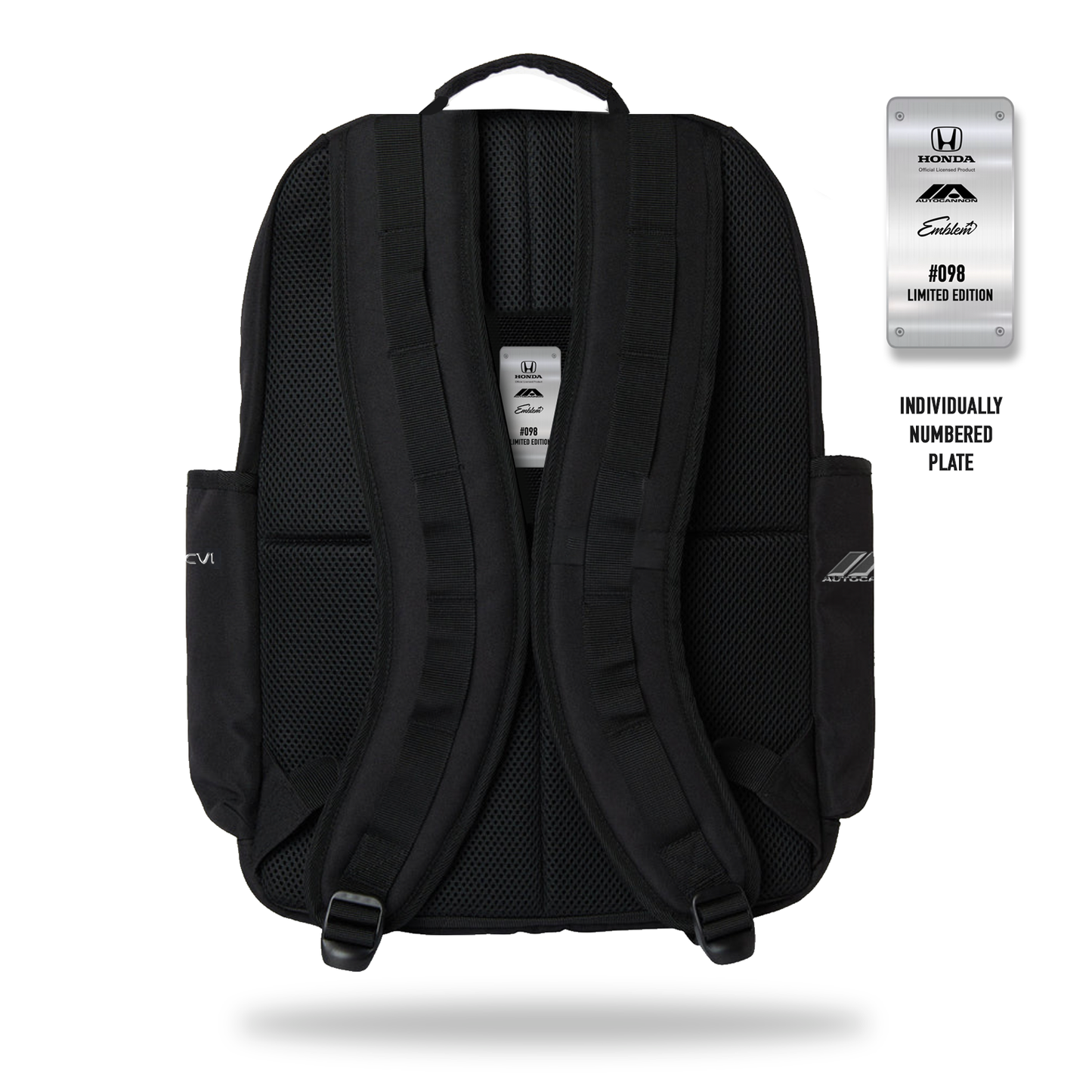 Autocannon x Honda Emblem - Backpack BLACK