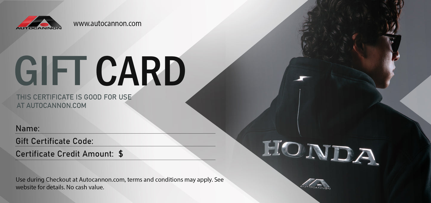 Autocannon.com Gift Card