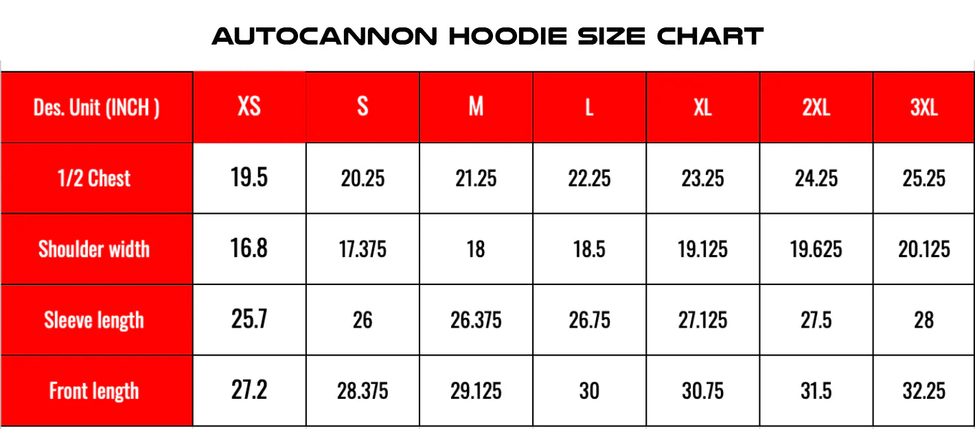 Autocannon x Honda Emblem - Hoodie BLACK
