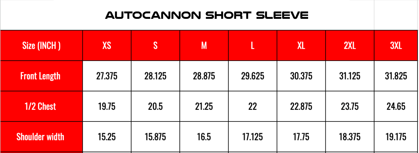 Autocannon x HRC Shirt Design V2