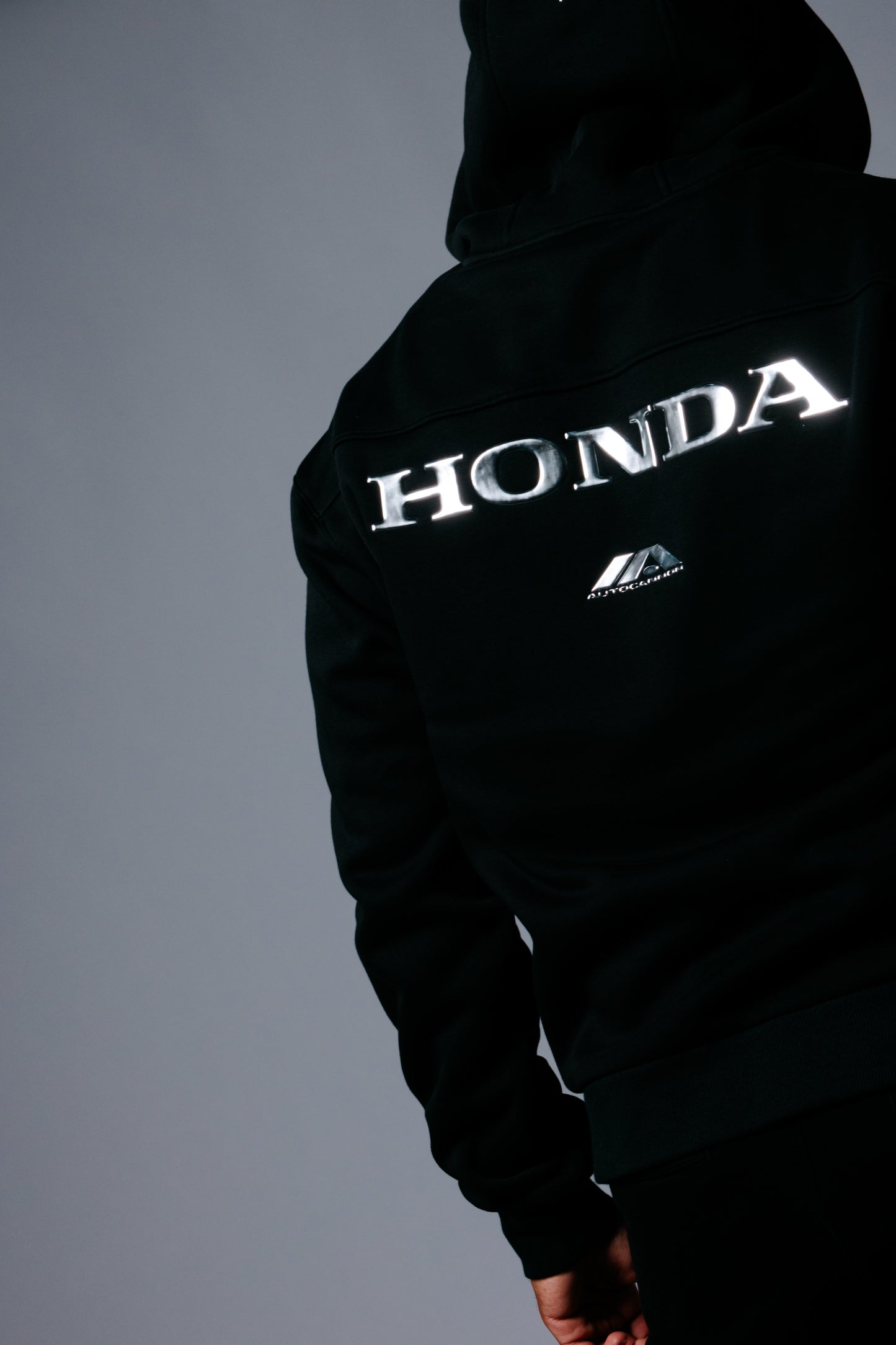 Autocannon x Honda Emblem - Hoodie BLACK