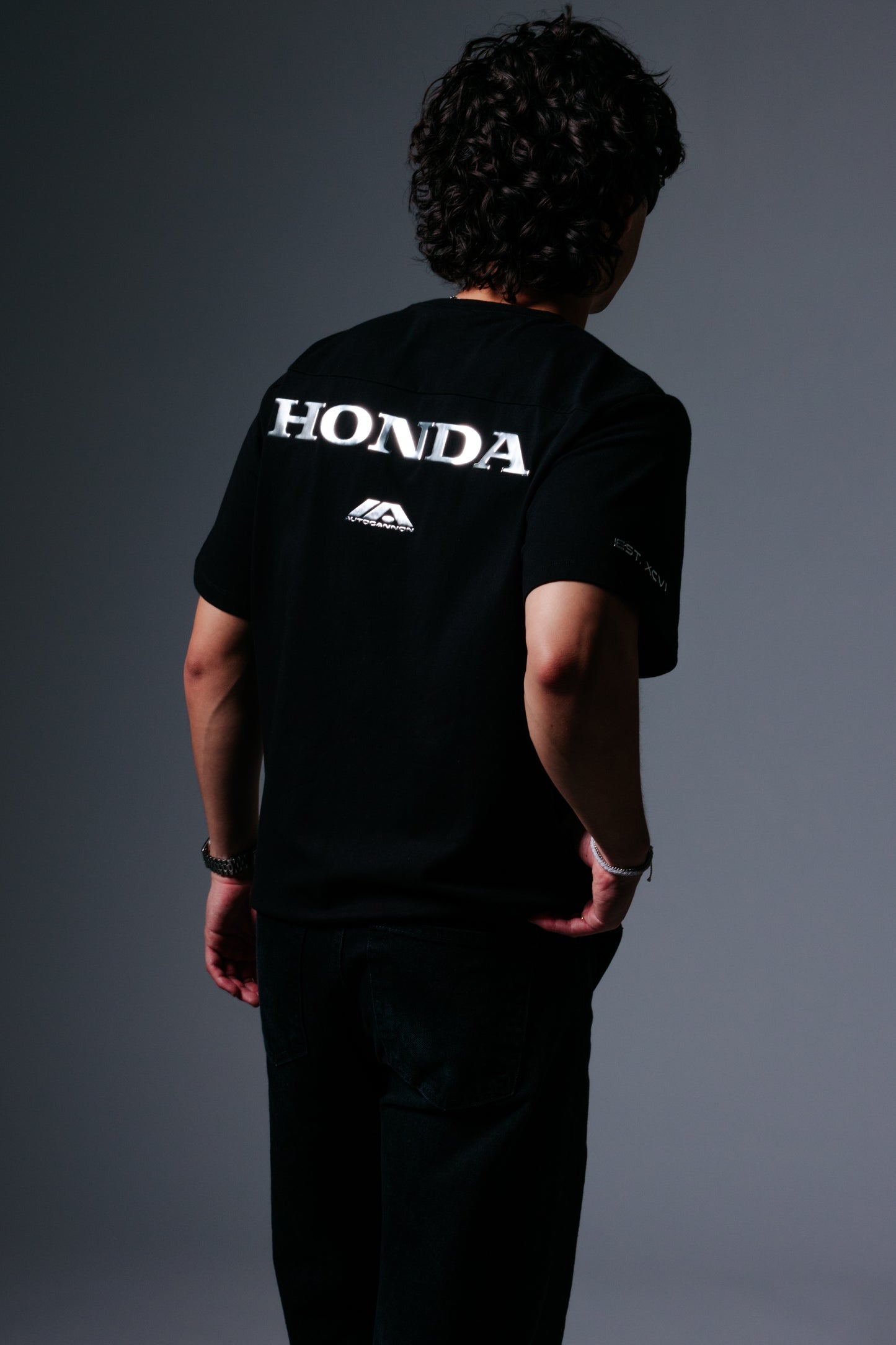 Autocannon x Honda Emblem - Shirt BLACK