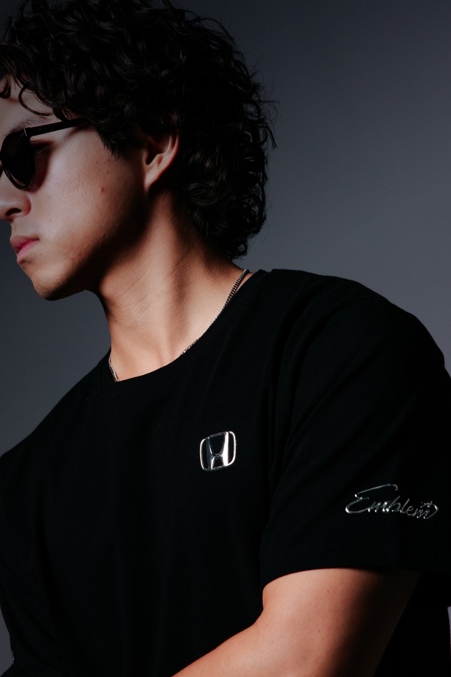 Autocannon x Honda Emblem - Shirt BLACK
