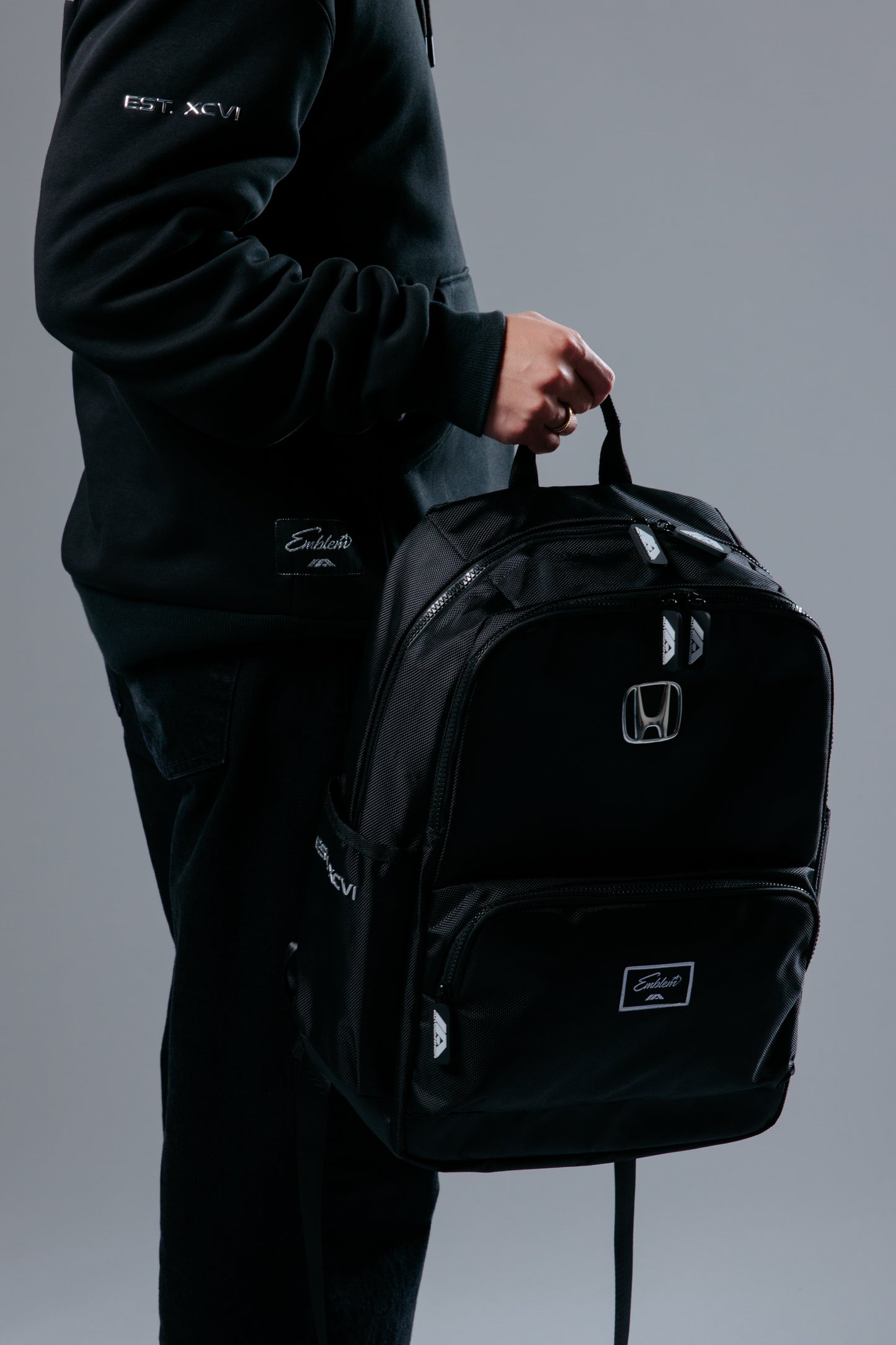 Autocannon x Honda Emblem - Backpack BLACK
