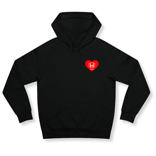 SGR x Honda Hearts Hoodie BLACK