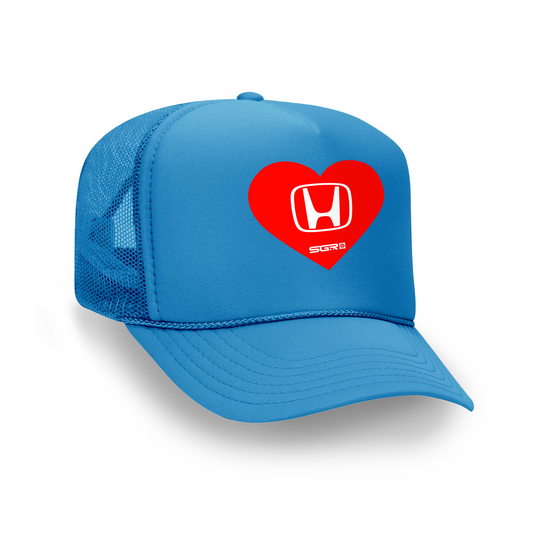 SGR x Honda Hearts Trucker Hat LIGHT BLUE