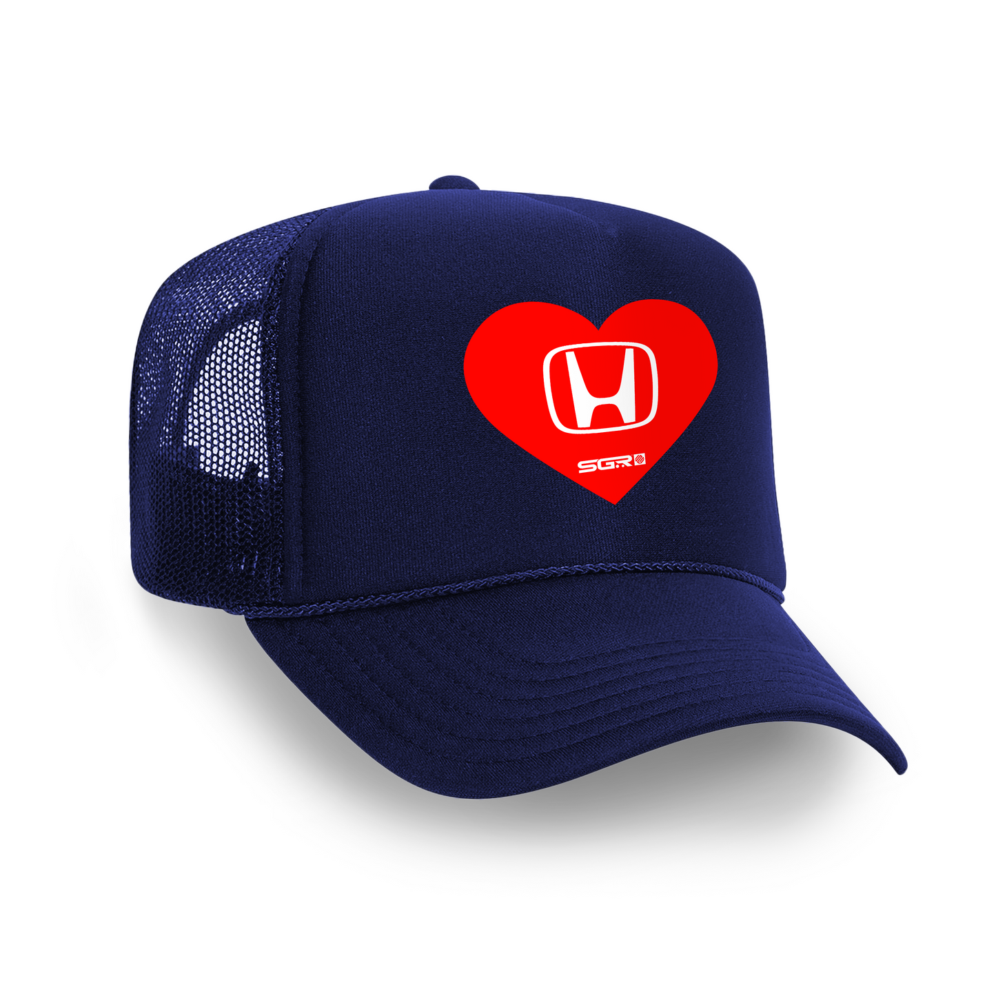 SGR x Honda Hearts Trucker Hat NAVY