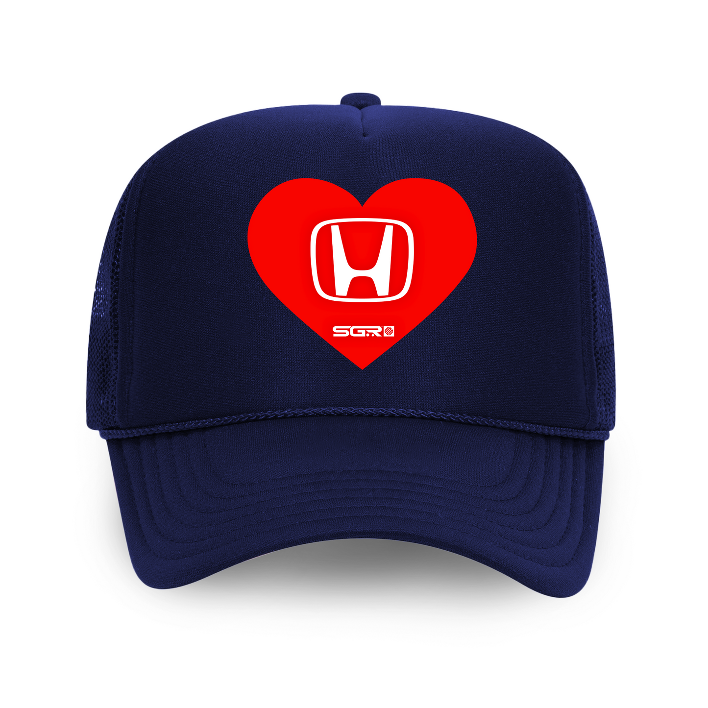 SGR x Honda Hearts Trucker Hat NAVY