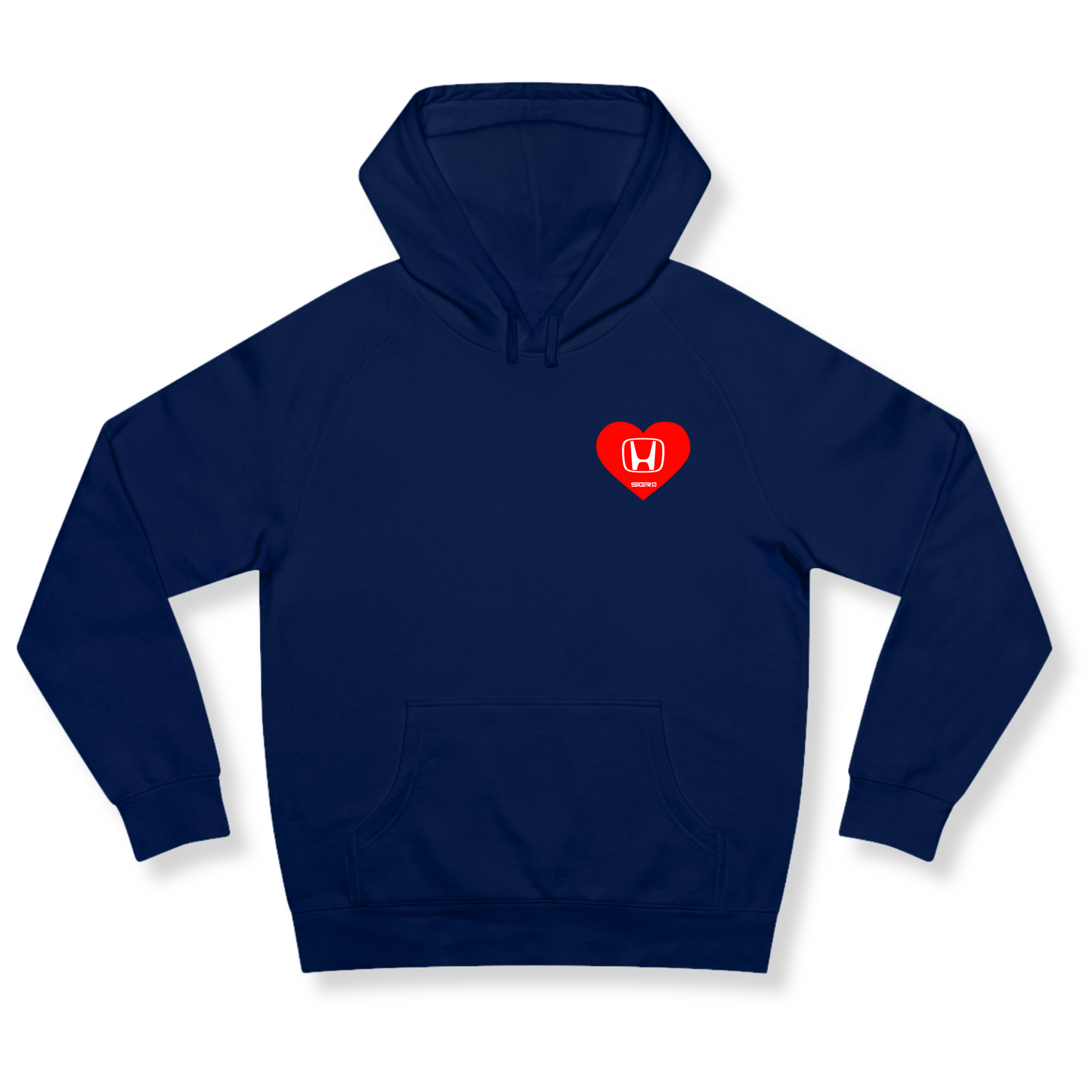 SGR x Honda Hearts Hoodie NAVY