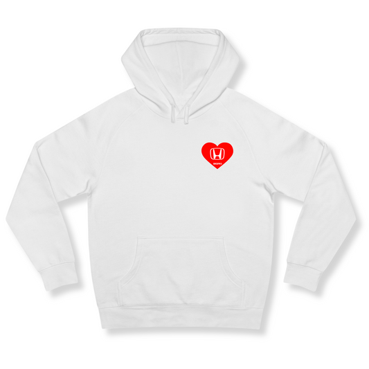 SGR x Honda Hearts Hoodie WHITE