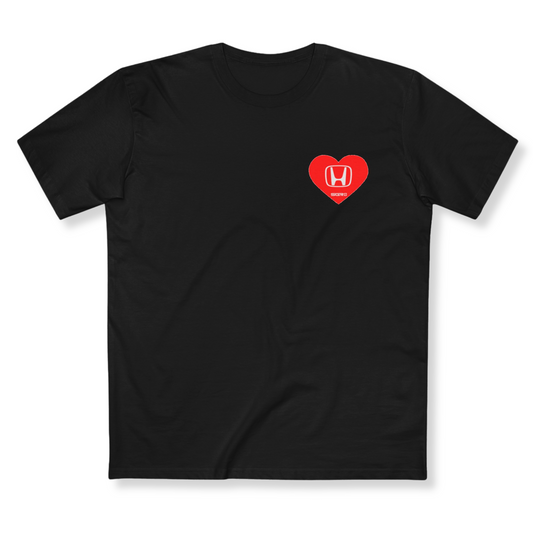 SGR x Honda Hearts Shirt BLACK