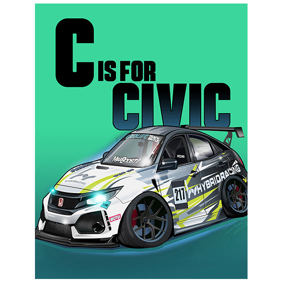 Max Boost - "H Is For Honda" Board Book