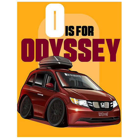 Max Boost - "H Is For Honda" Board Book