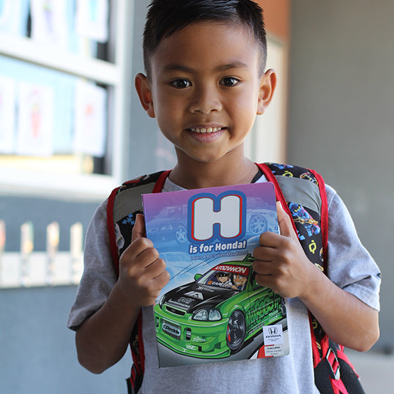 Max Boost - "H Is For Honda" Board Book