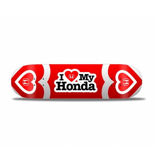 SGR x I Love My Honda Hearts Skateboard