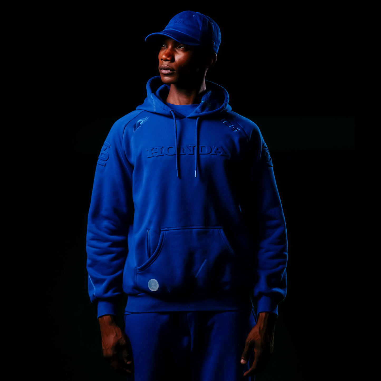 Autocannon x Honda Monochrome Hat H Blue