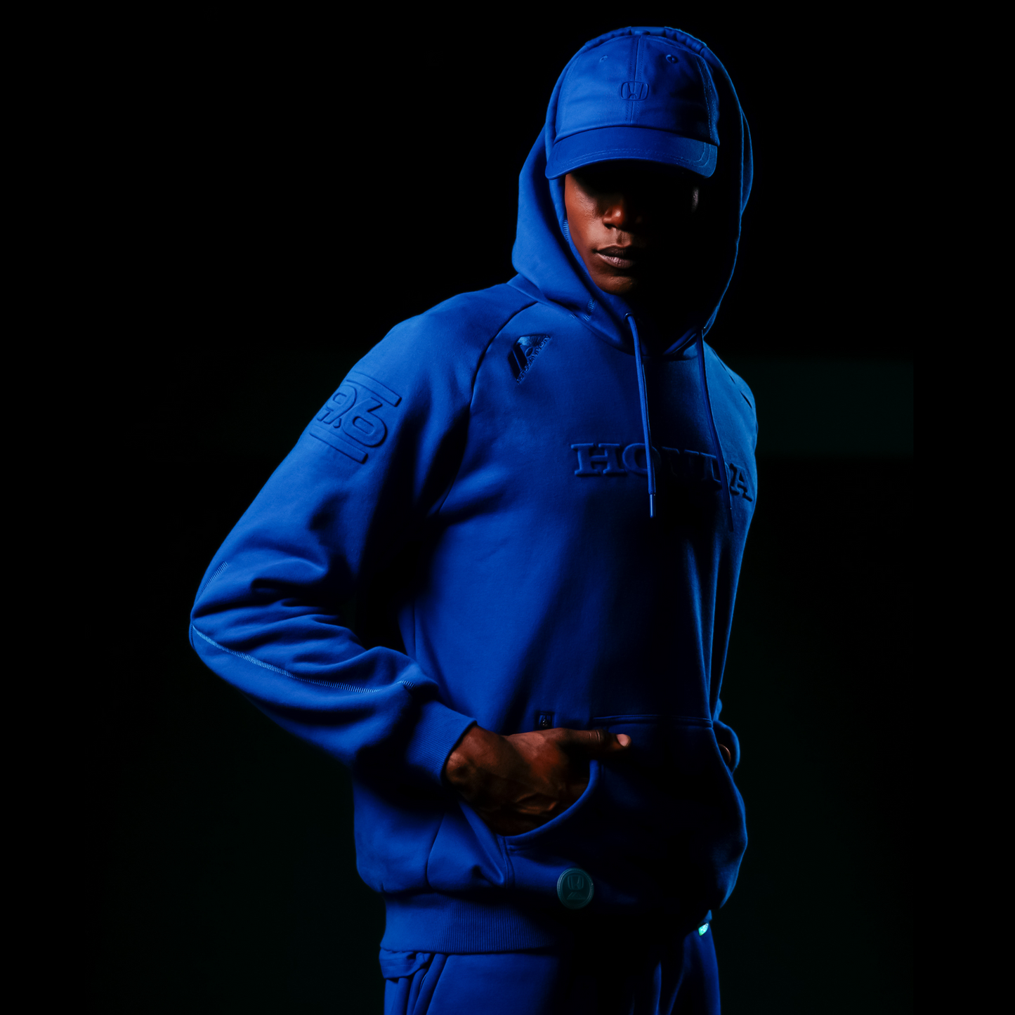 Autocannon x Honda Monochrome Hat H Blue