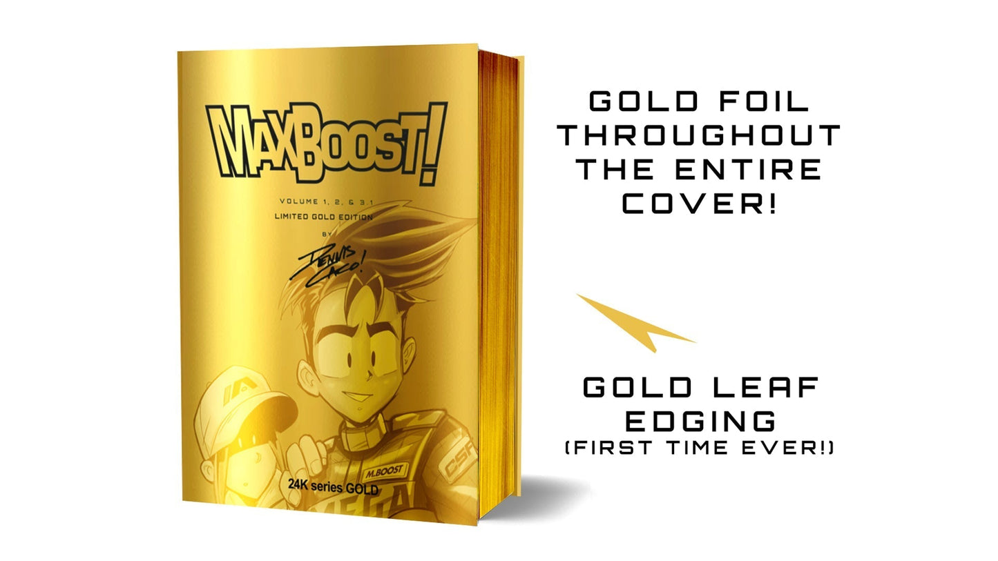 Max Boost Omnibus - Collector Edition Gold Cover