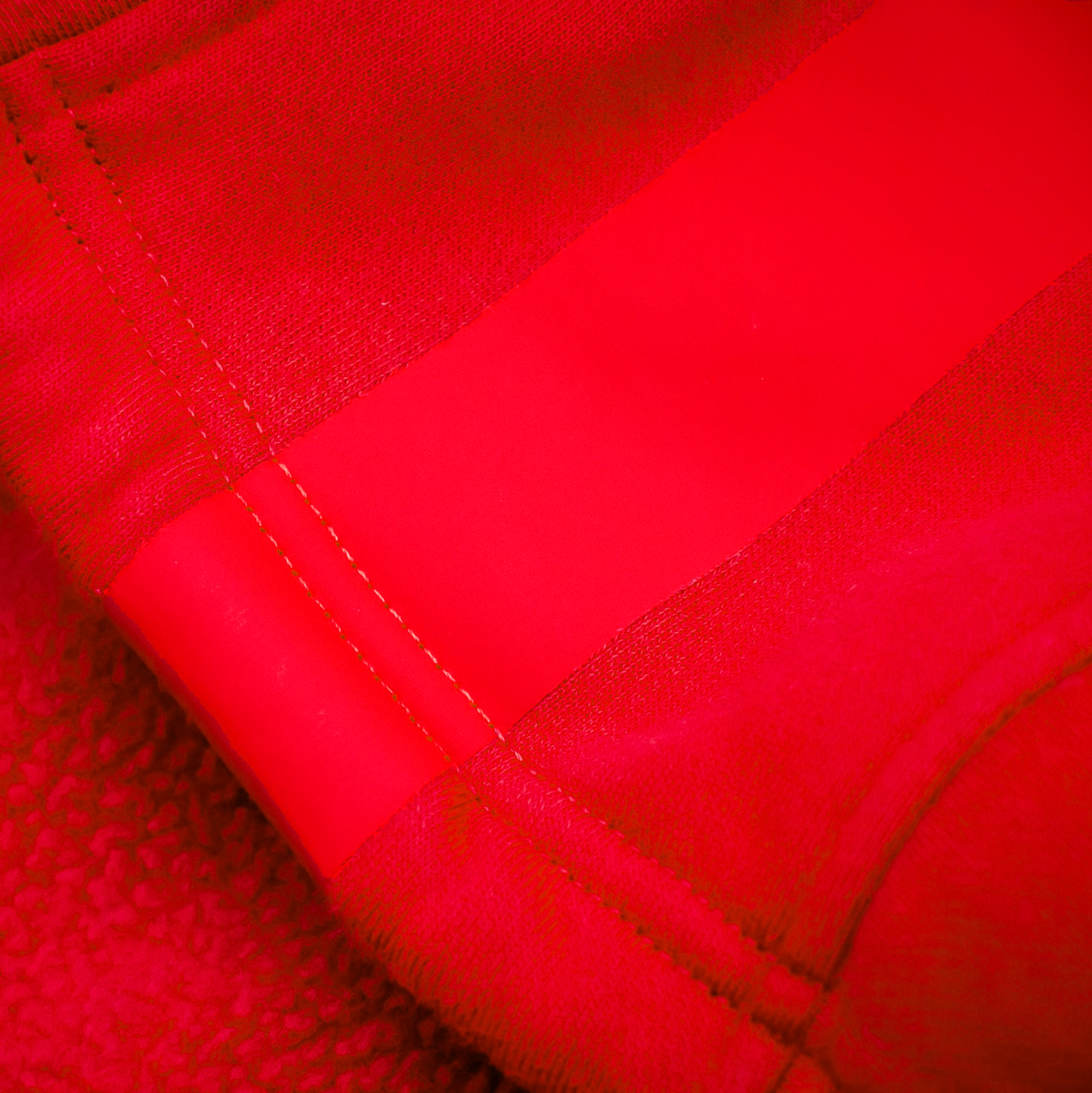 Autocannon x Acura Monochrome Hoodie Deep Red