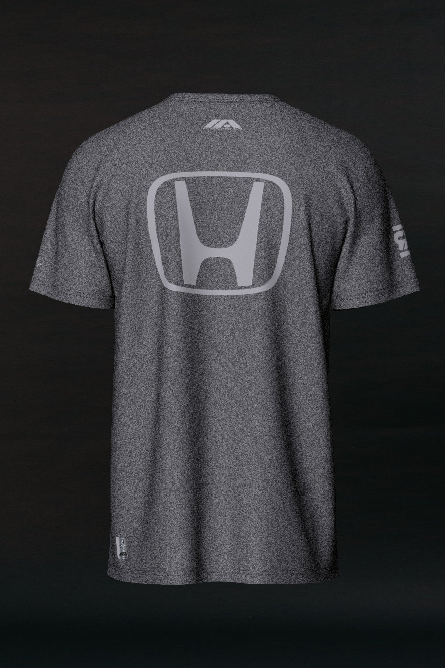 Autocannon x Honda Monochrome2 T Shirt Charcoal Gray