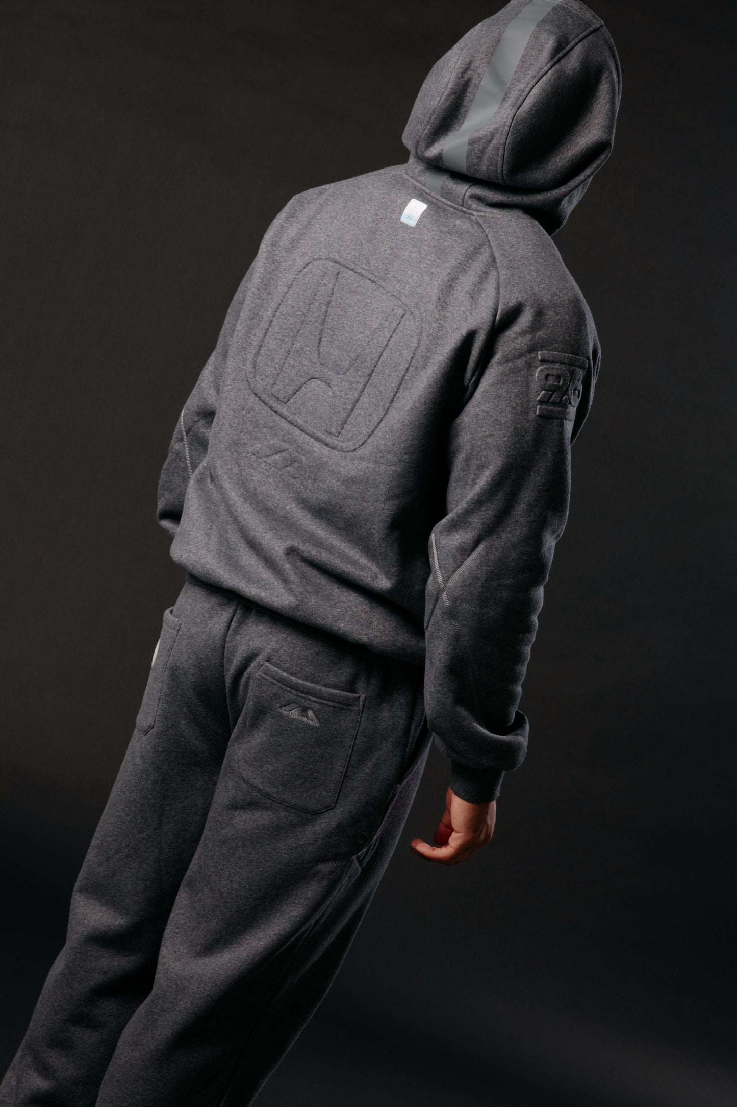 Autocannon x Honda Monochrome2 Sweat Pant Charcoal Gray