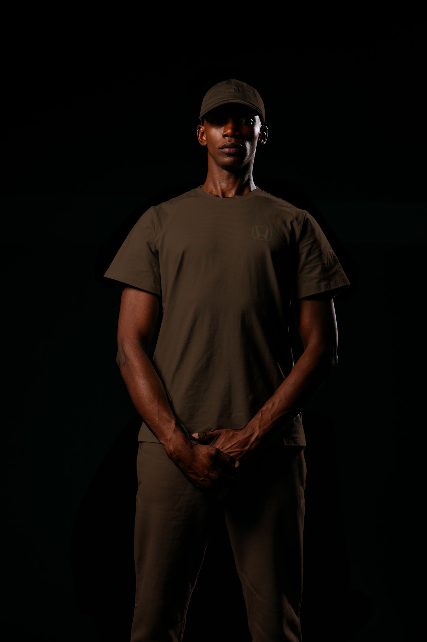 Autocannon x Honda Monochrome2 T Shirt Heavy Brown