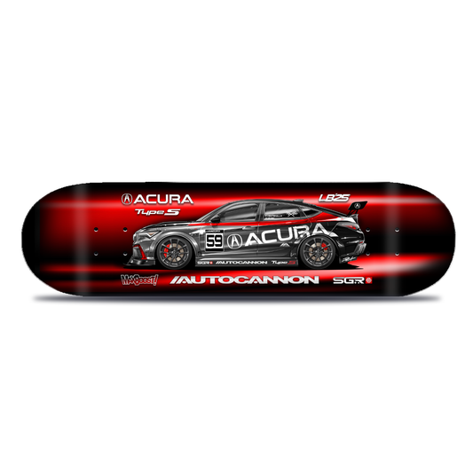 SGR x Acura GP Integra Type S Skateboard