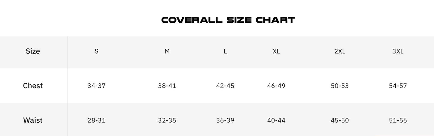 Autocannon x Honda Emblem - Mechanics Coverall BLACK