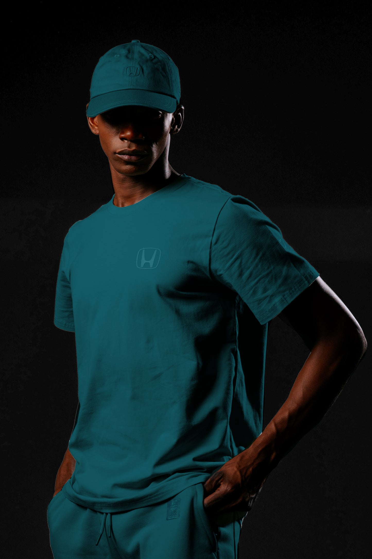 Autocannon x Honda Monochrome2 Hat Teal Fog