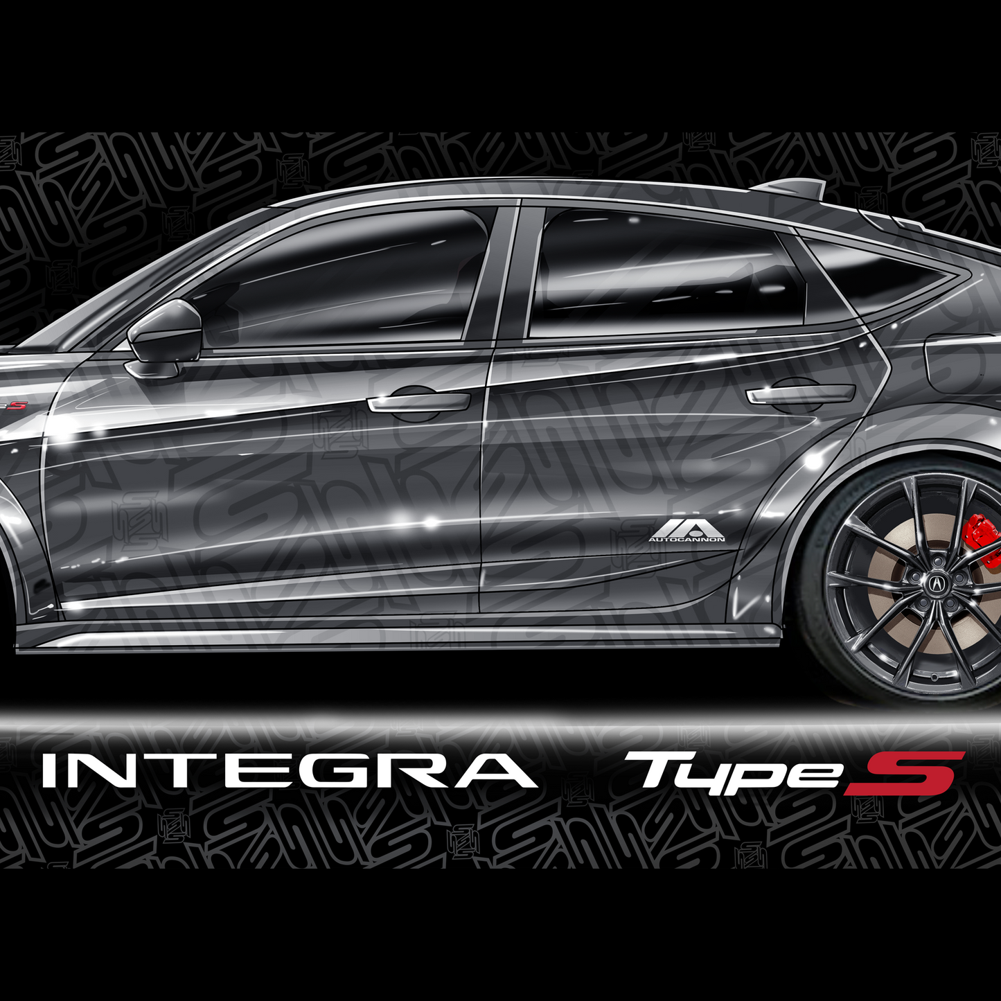 Autocannon x Acura Type S Camo Integra T-shirt - SERIES 2