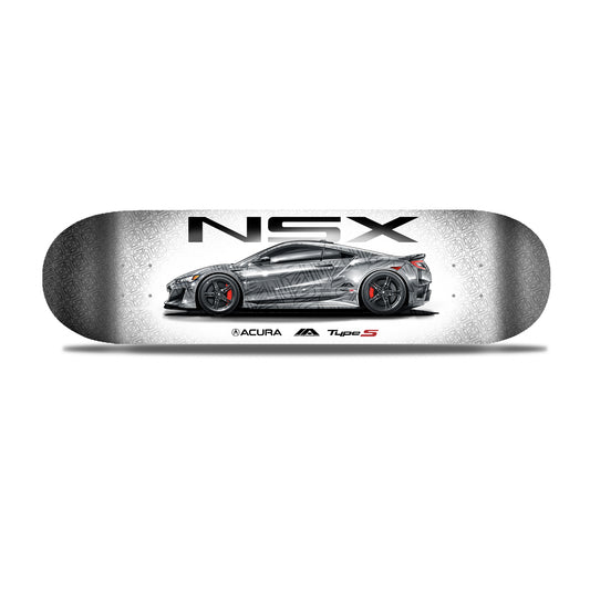 Autocannon x Acura Type S Camo NSX Skateboard - SERIES 2